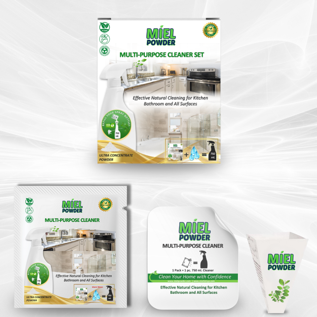 Multi Purpose Cleaner Concentrated Powder Set Foam Spray